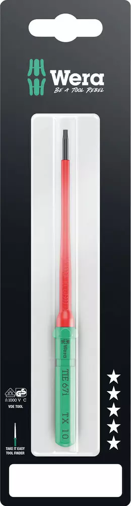 KRAFTFORM KOMPAKT VDE 67 I TORX® TAKE IT EASY SB - Ruuvauskärjet ja pidikkeet - 05006570001 - 1