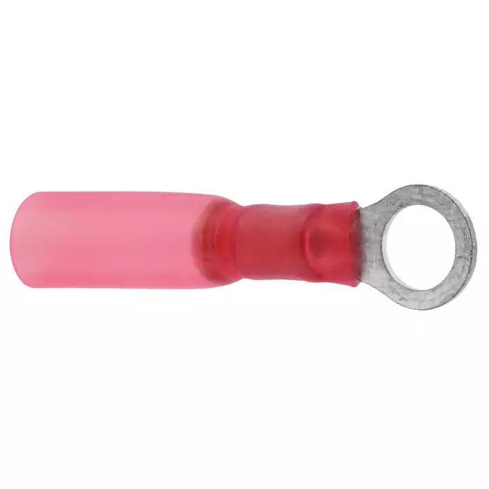 KUTISTE RENGASLIITIN PUN 10KPL Ø6MM - Liittimet - ST850501 - 1