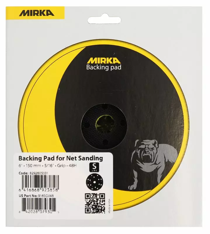 MIRKA ALUSTALLA 150MM PEHMEÄ - Hioma-alustat  - 8292605031 - 1