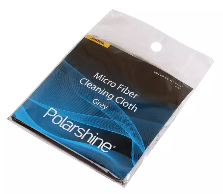 Mirka Mikrokuitupyyhe 400x400mm harmaa, 2/Pakk - Kiilloitustarvikkeet - 7991400211 - 1