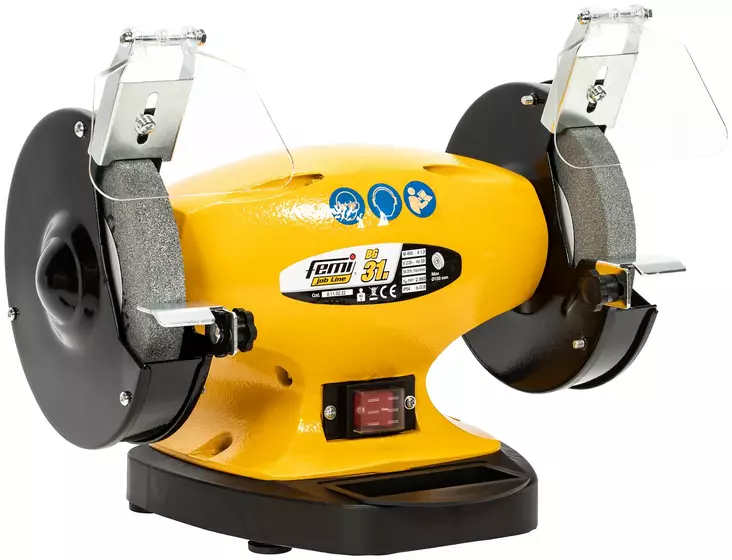 SMIRGELI 400W/230V 150MM KIVI - Smirkelit ja penkkihiomakoneet - FEM31 - 1