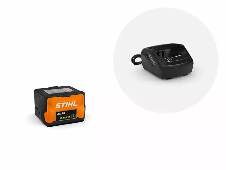 STIHL AKKU ALOITUSSARJA AK 20 - Stihl akut ja laturit - 45200075901 - 1