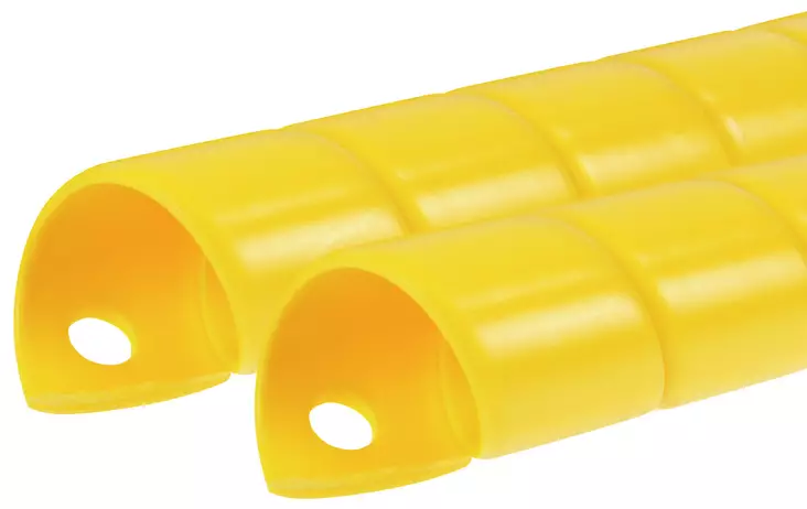 Suojaspiraali 25mm Keltainen 1m 2kpl - Letkut ja tarvikkeet - LSP025K1 - 1