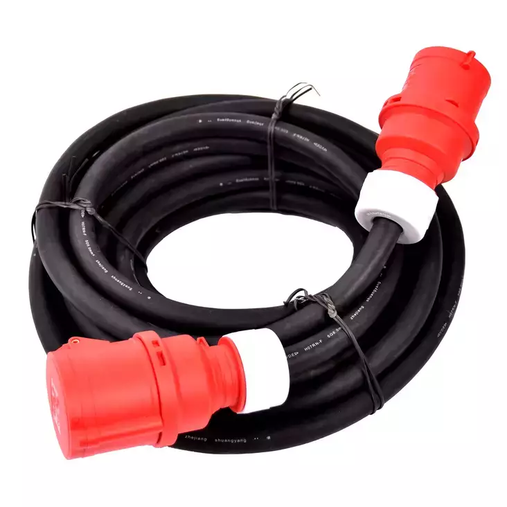 VOIMAVIRTA JATKOJOHTO 32A 10M 400V H07RN-F 5X6 1-OS - Letku- ja sähkökelat - 8501 - 1