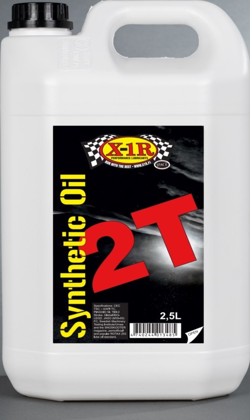 X1R 2-TAHTI ÖLJY 2,5L SYNTEETTINEN - Öljyt - X1R511 - 1