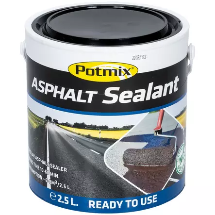 Asfalttipinnoite Asphalt Sealant 2,5L - Rakennuskemikaalit - POT13002 - 1