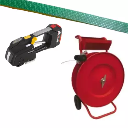 Kelavaunu setti, 19mm muovivanteelle - Sidontaliinat ja ketjut - KELAVAUNUPAK2 - 1