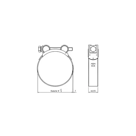 Letkuside 23-25/18mm - Letkut ja tarvikkeet - LSST025W2 - 2