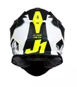 JUST1 KYPÄRÄ J-18 F HEXA FLUO KELTAINEN/MUSTA/VALK - Kypärät ja ajovarusteet - 604-230026-2 - 2