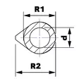 Hitsattava Nostosarana 120mm 2kpl - Saranat, salvat ja helat - FIX1172 - 10