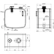 Hydrauliikkasäiliö 165L Alumiini Varuste - Polttoainekanisterit ja kannut - H960165-32 - 3
