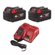 Milwaukee M18 B4 akku + laturipaketti - Akut - MWNRG402 - 1