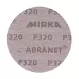 MIRKA ABRANET Hiomaverkko 125mm tarra, 50 kpl - Hiomapaperit koneisiin - 5423205012 - 1