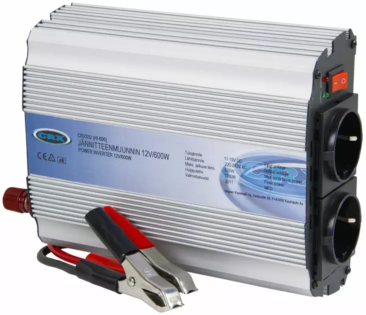 INVERTTERI 12V/230V 600W - Invertterit 12/24V - CRX332 - 1