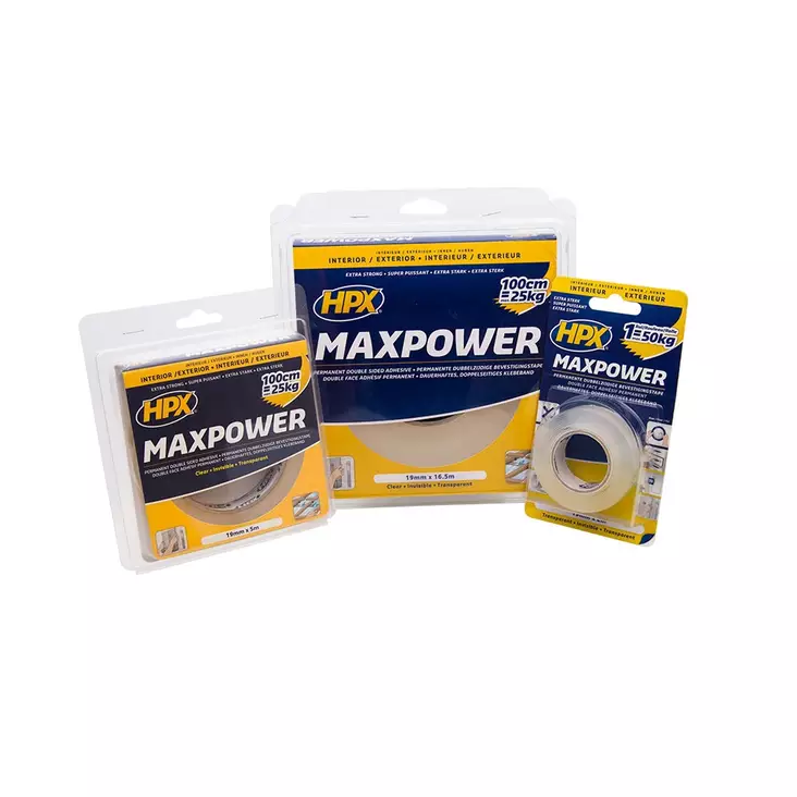 KAKSIPUOLINEN AKRYYLITEIPPI 2M MAXPOWER - Teipit - HPX-HT1902 - 1