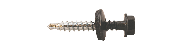 KATERUUVI PORAKÄRKI 4,8X60 MUSTA 200KPL - Kateruuvit - 510022 - 1