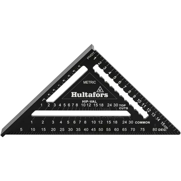 KOLMIOSUORAKULMA 180MM - Mitat ja vesivaa'at - HU152 - 1