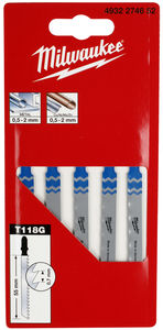 KUVIOSAHANTERÄ T118G 55/0,7MM 5KPL - Kuviosahanterät - MW274652 - 1