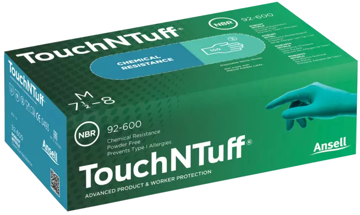 KÄSINE TOUCH N TUFF 92-600 8 - Alus- ja kertakäyttökäsineet - 132403452 - 1