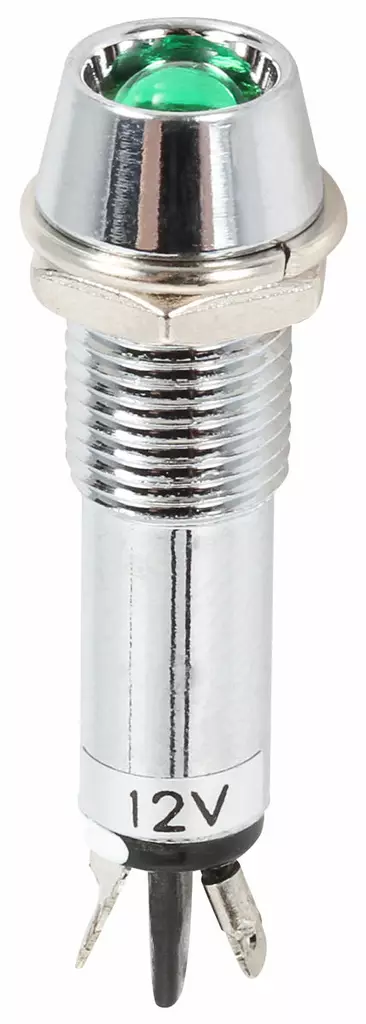 MERKKIVALO 12V VIHREÄ - Liittimet - ST100022 - 1