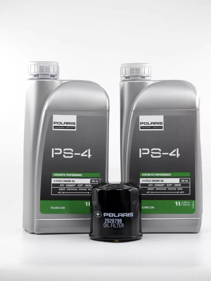 POLARIS ÖLJYNVAIHTOSETTI (SIS. SUODATIN JA 2 L PS-4 MOOTTORIÖLJYÄ) - Öljyt - 502542 - 1