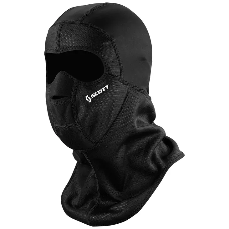 SCOTT FACEMASK WIND WARRIOR HOOD BLACK - Kypärät ja ajovarusteet - 629-128-2 - 1