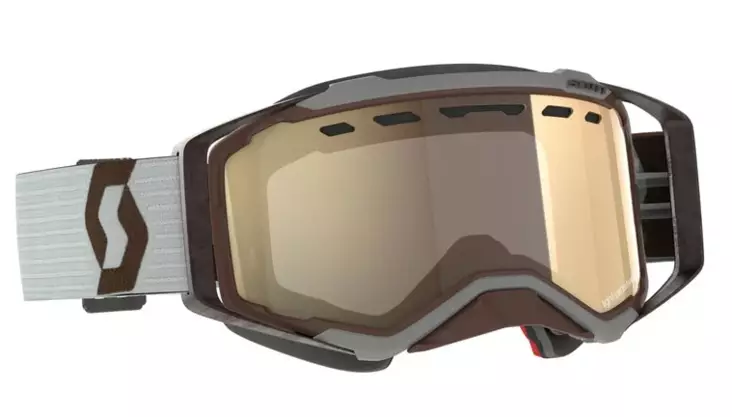 SCOTT GOGGLE PROSPECT SNOW CROSS LS GREY/BROWN AJOLASIT - Kypärät ja ajovarusteet - 620-2300-2 - 1