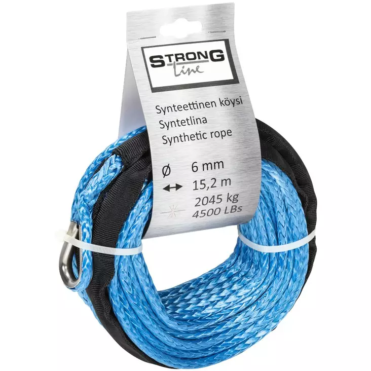SYNTEETTINEN KÖYSI 4500LB 6MM X 15,2M - Mönkijän lisävarusteet - ATWX022 - 1