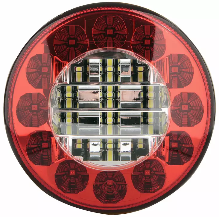 TAKAVALO LED 10-30V PYÖREÄ SUMU/PERUUTUS - Peräkärryn valot - ST100632 - 1