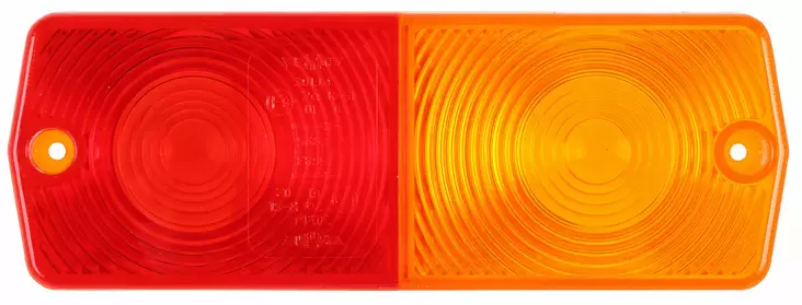 VARALASI 2-KAMMIOINEN KELTAINEN/PUNAINEN - Peräkärryn valot - ST100362 - 1