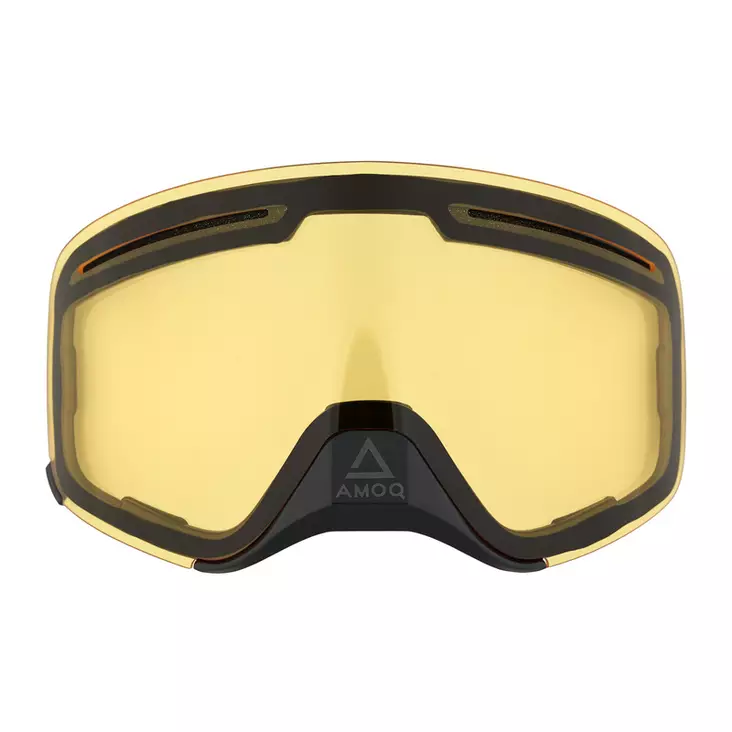 AMOQ Vision Vent+ Tuplalinssi Magnetic (Nenäsuojalla) - Keltainen - Kypärät ja ajovarusteet - 645-231303-2 - 1