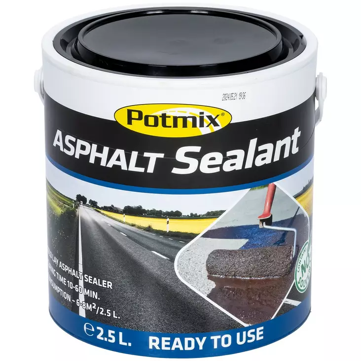 Asfalttipinnoite Asphalt Sealant 2,5L - Rakennuskemikaalit - POT13002 - 1
