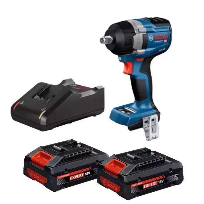 BOSCH GDS 18V-750 C Iskumutterinväännin - Mutterinvääntimet - GDS18V750-402 - 4