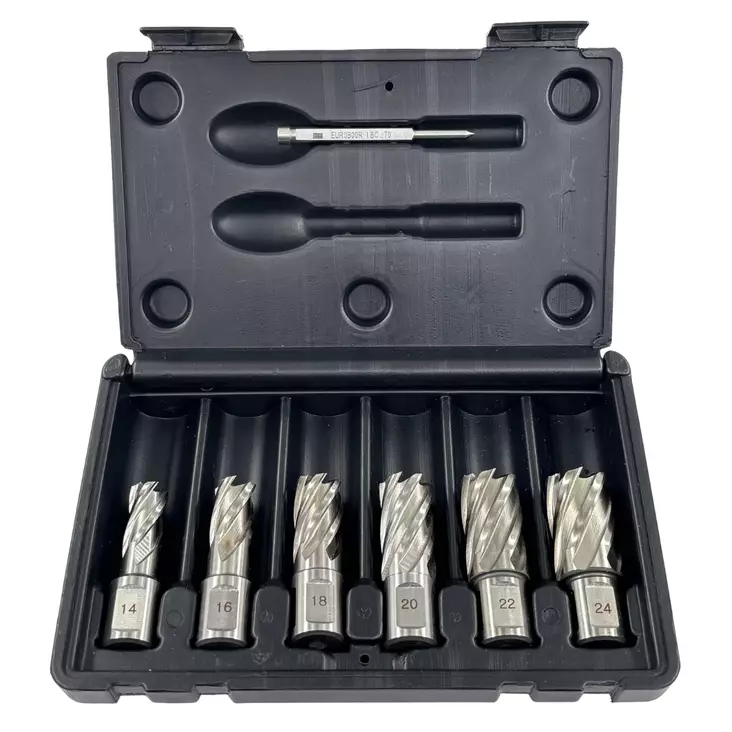 EUROBOOR HCS Teräsarja 14-24 + Tappi - Magneettiporakoneet - EBHCSKIT2 - 1