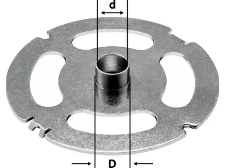 Festool Kopiointirengas KR-D 17,0/OF 2200 - Yläjyrsimen terät - 494622 - 1