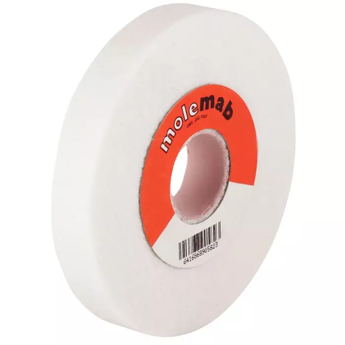 HIOMAKIVI 125X20X32 VALKOINEN SMIRKELI - Smirkelit ja penkkihiomakoneet - MHP1252032 - 1