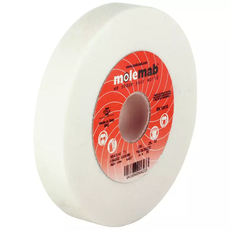 Hiomakivi 150X25X32mm G60 Valkoinen Smirkeli - Smirkelit ja penkkihiomakoneet - MHP1502532 - 1