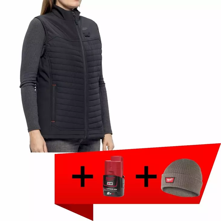 Milwaukee M12 HPVLBL3-0 Lämpötakki Puffer - Paidat ja hupparit - MW493852 - 1