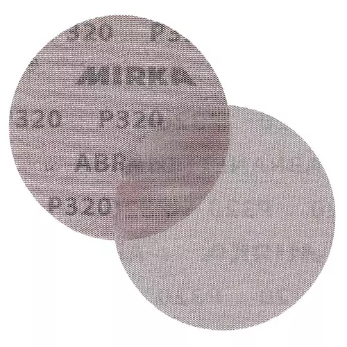 MIRKA ABRANET Hiomaverkko 125mm tarra - Hiomapaperit koneisiin - AE232F1012 - 1