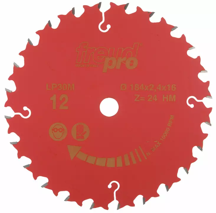 SIRKKELINTERÄ 184X2,4X16 Z24 KOVAMETALLI - Sirkkelinterät - CFT30012 - 1