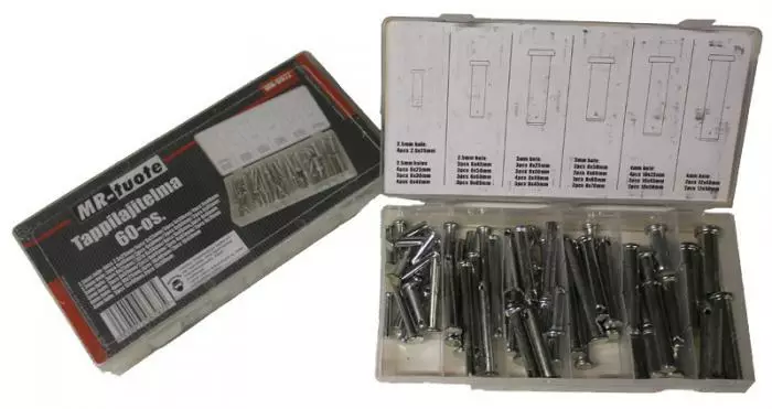 Tappilajitelma 60-osaa - Korjaamotyökalut - MR-0972 - 1