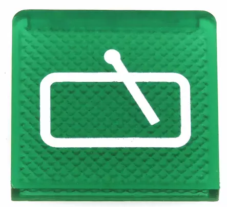 KATKAISIJAN SYMBOLI TAKALASIN PYYHIN - Katkaisijat - ST7123 - 1