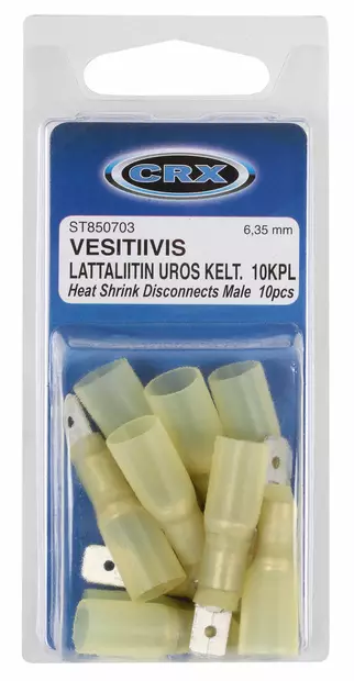 KUTISTE LATTALIITIN UROS KELT 10KPL 6,35MM - Liittimet - ST850703 - 1