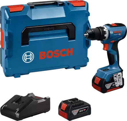Bosch GSR 18V-65 Porakone 2X5AH L-BOXX - Porakoneet ja ruuvinvääntimet - 06019N3203 - 1