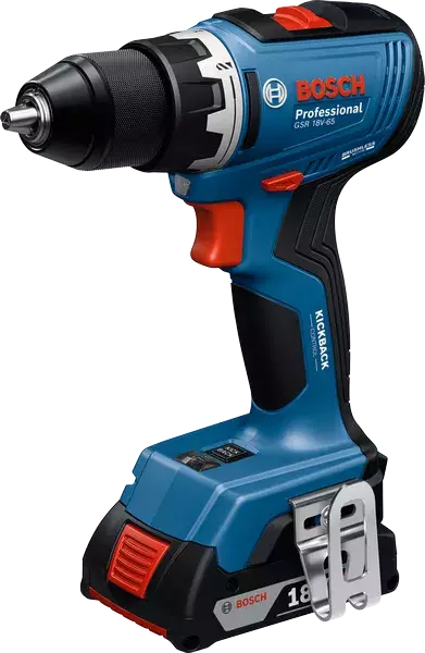 Bosch GSR 18V-65 Porakone 2X5AH L-BOXX - Porakoneet ja ruuvinvääntimet - 06019N3203 - 2