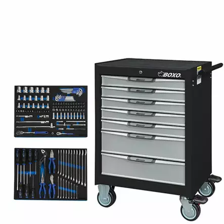 Boxo Työkaluvaunu 7071 Laatikkojarrulla - Työkaluvaunut - 285-7071S-TK143 - 1