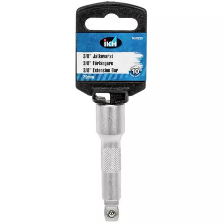 JATKOVARSI 3/8" 75MM - Räikät, jatkot ja vääntimet - IKH5203 - 2