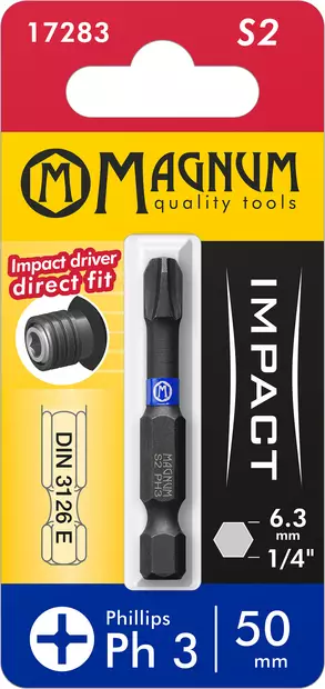 Kärki Impact Ph3 50mm - Ruuvauskärjet ja pidikkeet - 17283 - 1
