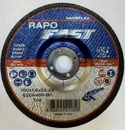 Katkaisulaikka 150X1,6 FAST Napasyv. - Katkaisulaikat - 114393 - 1