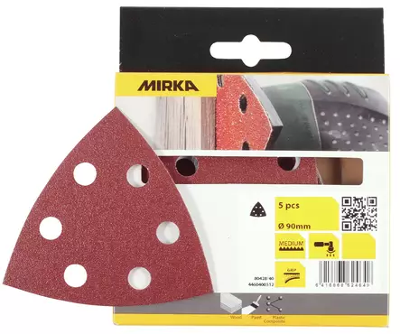 TARRAKOLMIO G120/6-R 90MM 5KPL - Hiomapaperit koneisiin - MIR553 - 1